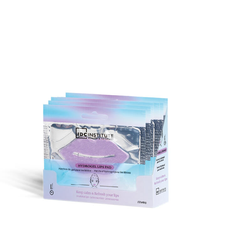 IDC Institute Glitter Hydrogel Lips Pad Purple 6 gr - 56152