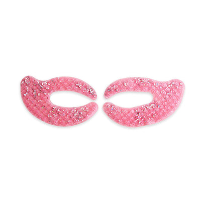 IDC Institute Glitter C Shaped Hydrogel Eye Pad Pink 6 gr - 56153
