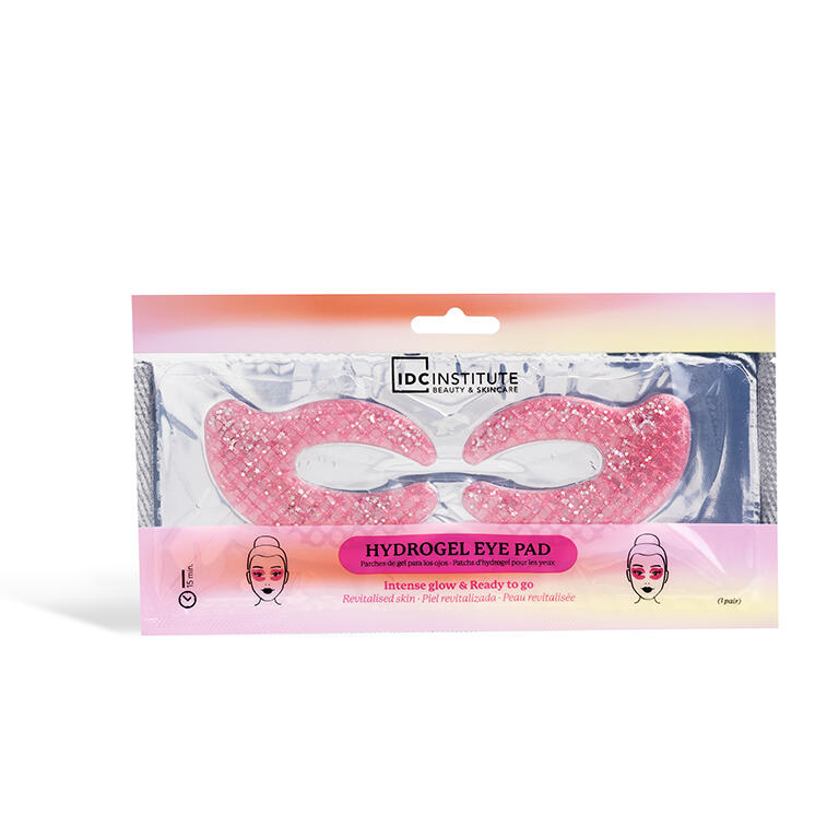 IDC Institute Glitter C Shaped Hydrogel Eye Pad Pink 6 gr - 56153