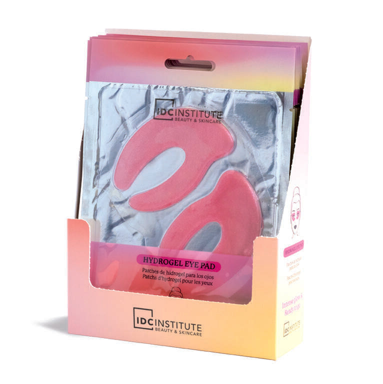 IDC Institute Glitter C Shaped Hydrogel Eye Pad Pink 6 gr - 56153