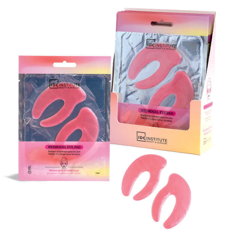 IDC Institute Glitter C Shaped Hydrogel Eye Pad Pink 6 gr - 56153