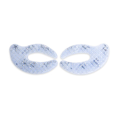 IDC Institute Glitter C Shaped Hydrogel Eye Pad Blue 6 gr - 56154