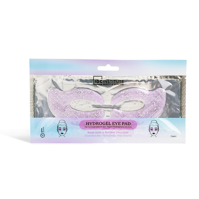 IDC Institute Glitter C Shaped Hydrogel Eye Pad Purple 6 gr - 56155