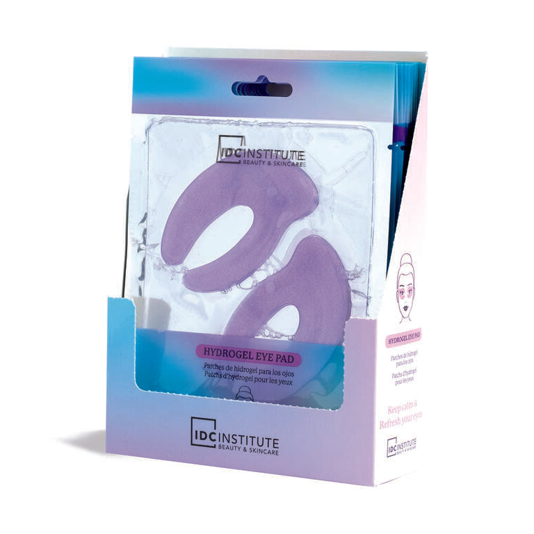 IDC Institute Glitter C Shaped Hydrogel Eye Pad Purple 6 gr - 56155