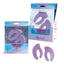 IDC Institute Glitter C Shaped Hydrogel Eye Pad Purple 6 gr - 56155