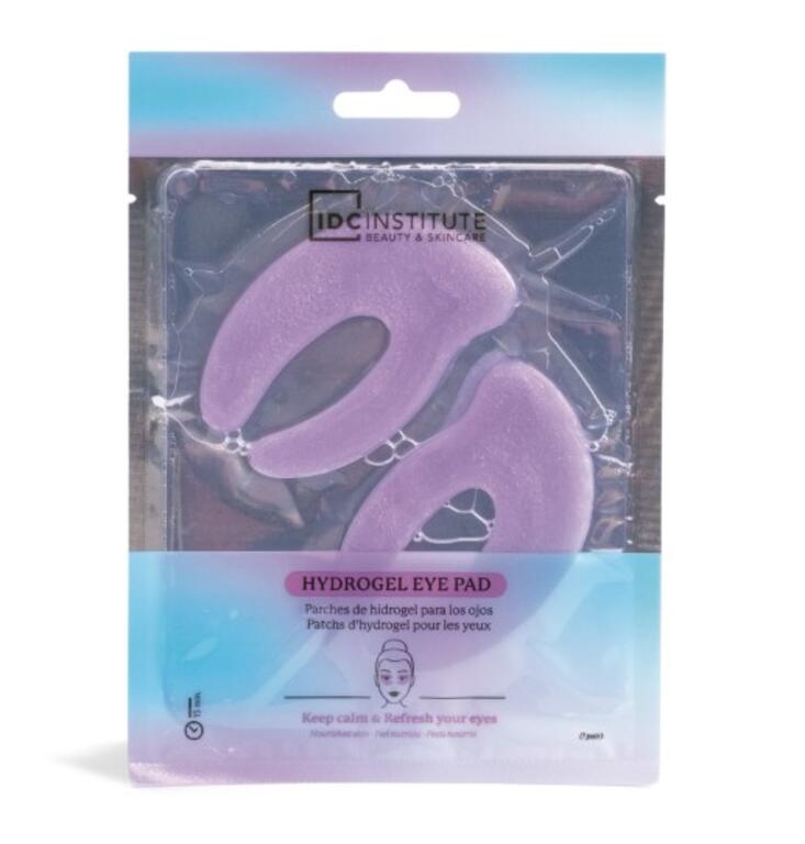 IDC Institute Glitter C Shaped Hydrogel Eye Pad Purple 6 gr - 56155