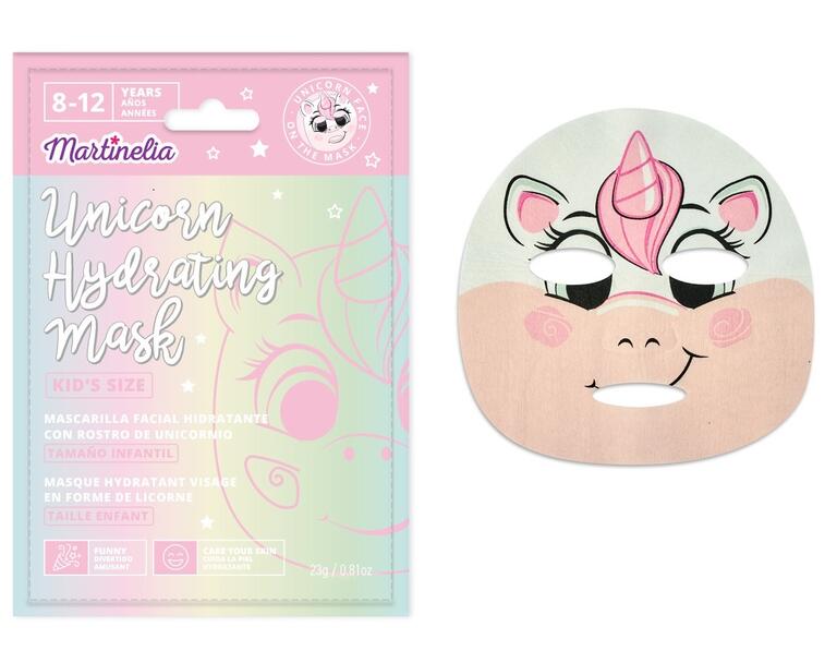 Martinelia Starshine Maschera Viso in Tessuto Unicorno Idratante Bambine 8-12 Anni - 77010