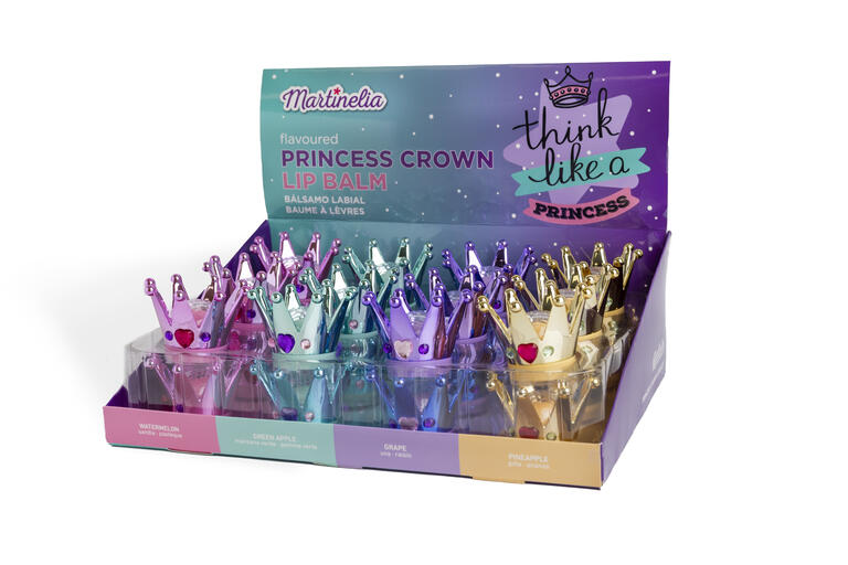 Martinelia World Princess Balsamo Labbra Forma Corona Bambine 7 gr - 90027
