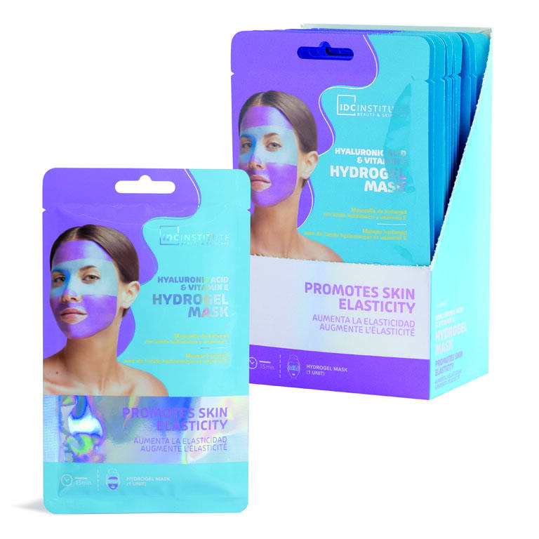 IDC Institute Hydrogel Face Mask vitamina E e acido ialuronico maschera viso