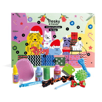 Tresky & Friends calendario avvento per cani 12 pezzi