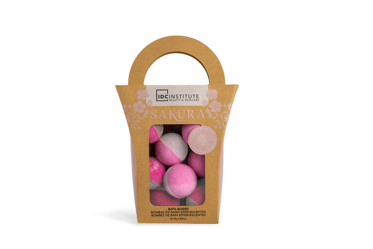 IDC Institute Sacchetto Bombe da Bagno Zen 8 x 15 g