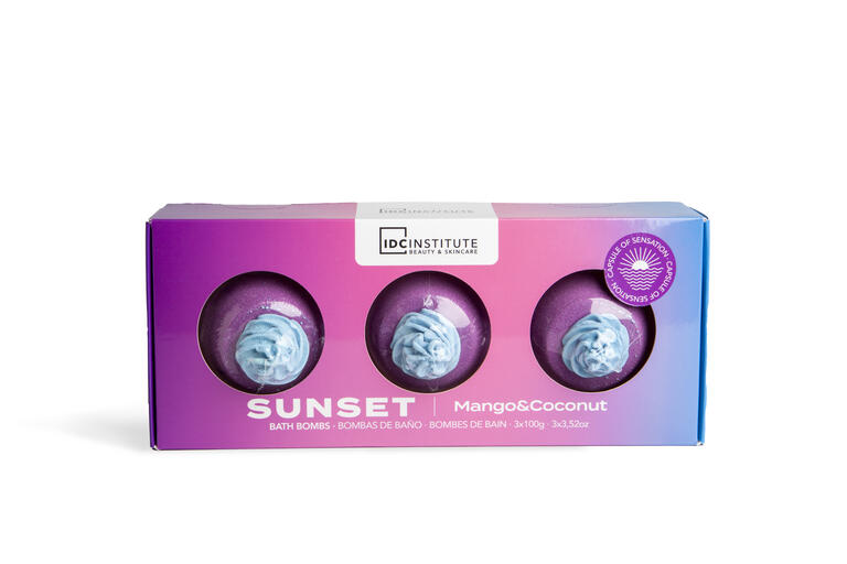IDC Institute Trio Bombe da Bagno Cocktail 3 x 100 g
