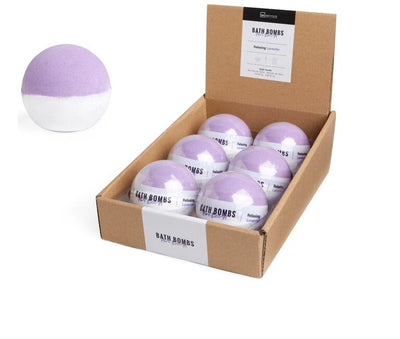 IDC Institute bomba da bagno lavanda 250g sfera effervescente profumo floreale