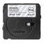 Brother - Nastro -  Bianco/Trasparente - BTAG135 - 12mm x 8mt