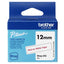 Brother - Nastro -  Rosso/Bianco - BTAG232 - 12mm x 4mt
