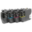 Brother - Kit Cartucce - Nero/ Ciano/Magenta/Giallo - LC421VAL - 200 pag