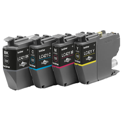 Brother - Kit Cartucce - Nero/ Ciano/Magenta/Giallo - LC421VAL - 200 pag