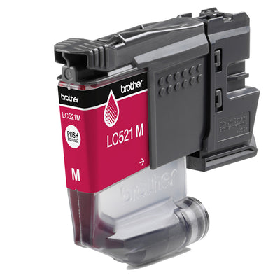 Brother - Cartuccia - Magenta - LC521M - 500 pag