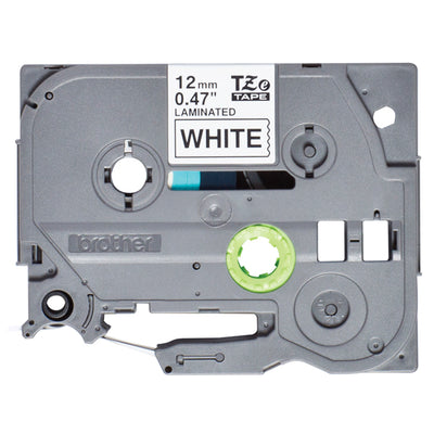 Brother - Nastro - Nero/Bianco - TZE231S2 - 12mm x 4mt