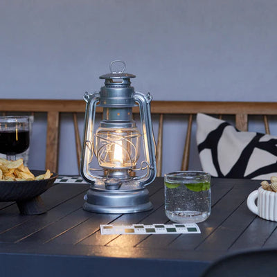 Feuerhand LED LANTERN BABY SPECIAL 276 (276-LED-ZINC) Zinc Plated