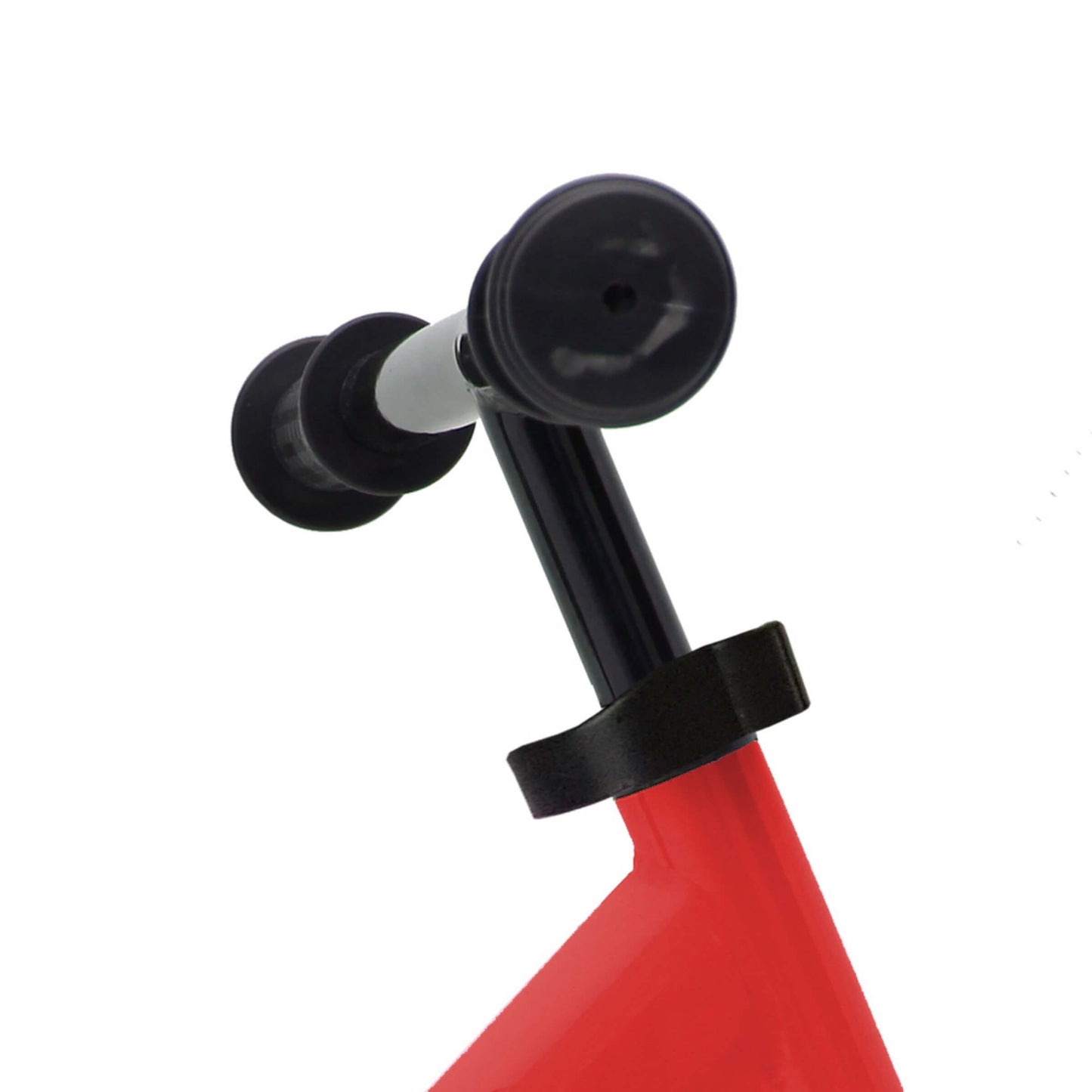 Sport One Vertigo Bici Pedagogica Senza Pedali in Acciaio con Ruote Antiforatura Rossa