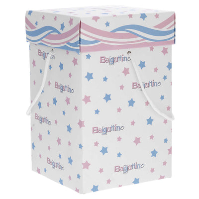 Bagutta Giostra Musicale Carosello con Cavalli e Cupola Rosa 10x16 cm