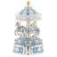 Bagutta Giostra Musicale Carosello con Cavalli e Cupola Azzurra 11x23 cm