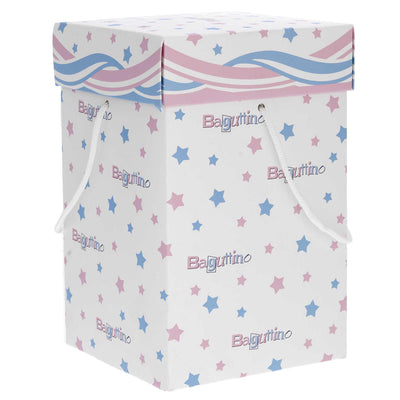 Bagutta Giostra Musicale Carosello con Cavalli e Cupola Azzurra 11x23 cm