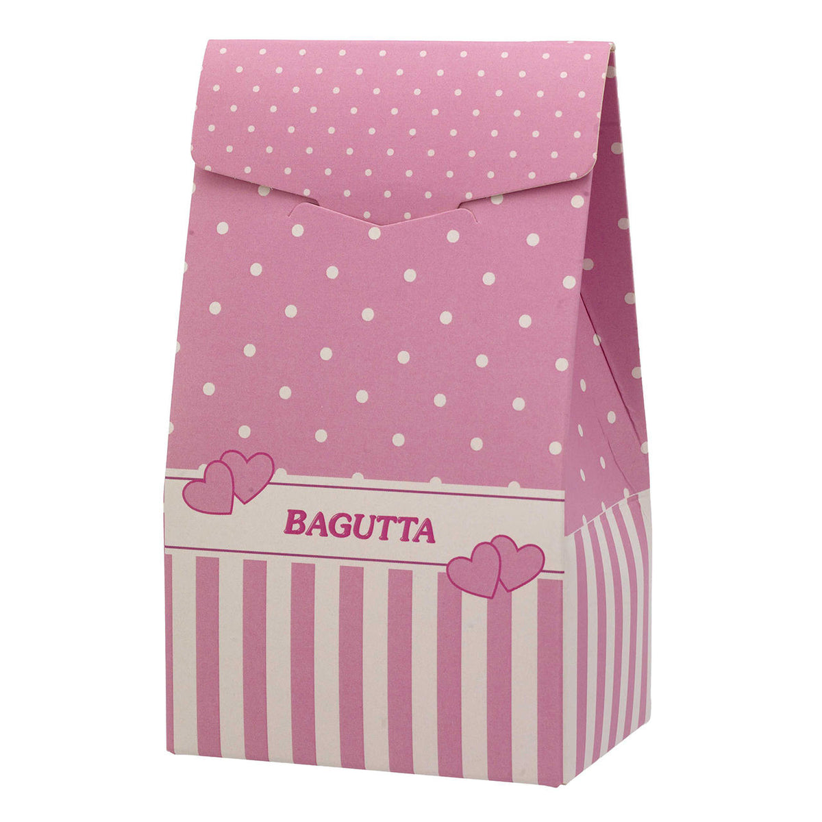 Bagutta Segnaposto Portafoto Angioletto a Mani Giunte, Profili Rosa 13 cm