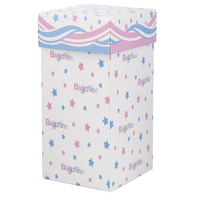 Bagutta Lampada LED in Vetro Coniglietto con Cubi Giocattolo 9x20 cm