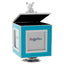 Bagutta Cofanetto Carillon Portafoto Girevole con Orsetto Azzurro 10x10x15 cm