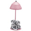 Bagutta Lampada LED USB Coppia di Cagnolini Rosa 22 cm