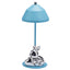 Bagutta Lampada LED USB Coniglietto su Cuscino Azzurra 22 cm