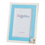 Bagutta Portafoto Silver Plated con Passeggino Azzurro per Foto 10x15 cm