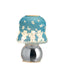 Bagutta Lampada LED da Comodino Orsetti Azzurra con Telecomando e Batterie Incluse 15 cm