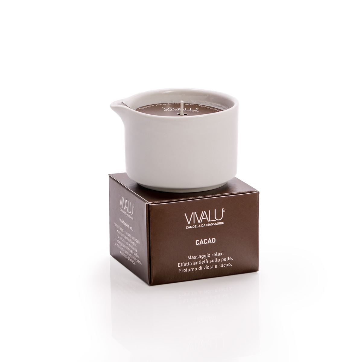 Vivalu Tribe E Candela da Massaggio Cacao 100 ml