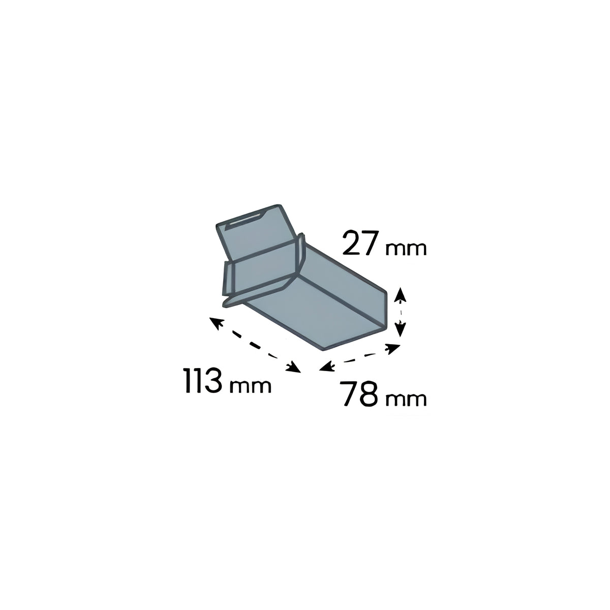 PoP Filters Astucci Vuoti in Cartone Kraft per Distributori Automatici Super Large 113 × 78 × 27 mm 150 Pezzi
