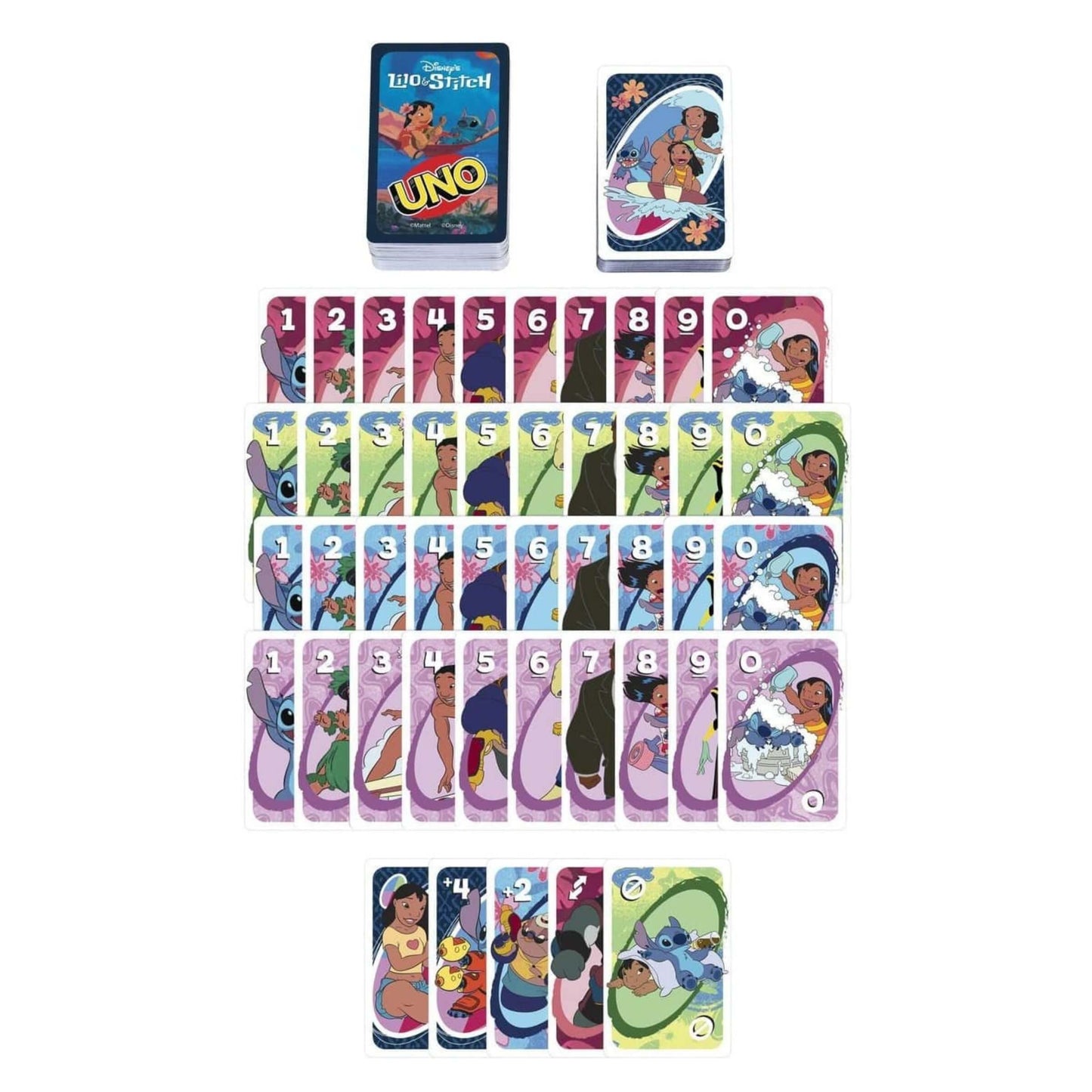 Mattel UNO Lilo e Stitch Gioco di Carte JCC10