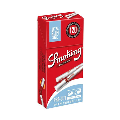 C00016007
FILTRI SMOKING ULTRASLIM 5,7x14mm  ruvidi (20 astucci x 120 filtri)