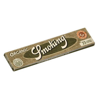 Cartine Smoking KS Organic 108x44mm in canapa biologica Type B, 50 libretti da 33 fogli