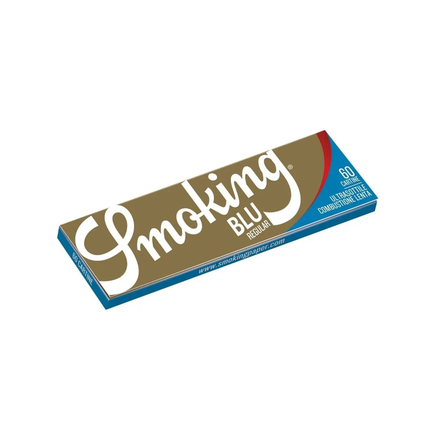 Cartine Smoking Blu Corte 69x37mm 13 g/m², 50 libretti da 60 fogli