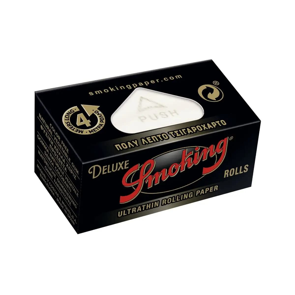 PROV-A03578016
CARTINE SMOKING ROLLS DE LUXE (24 libretti x 1 foglio 4mt)