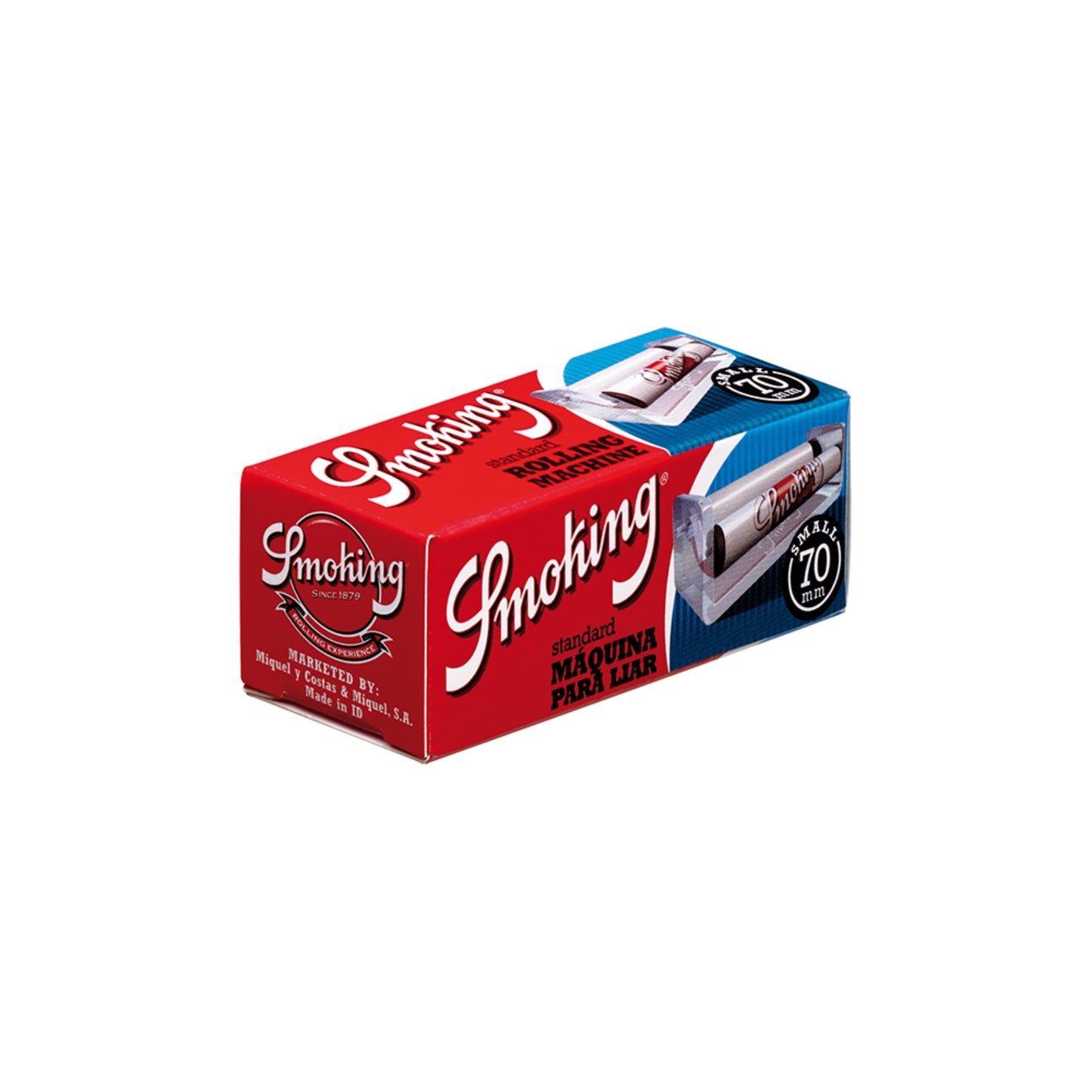 MACCHINETTA SMOKING PLASTICA 70 mm REGULAR