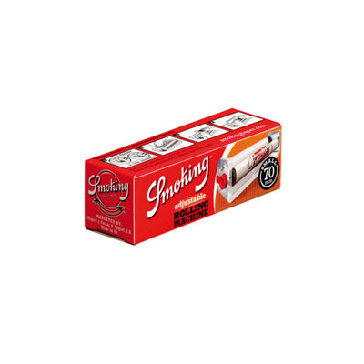MACCHINETTA SMOKING PLASTICA 70 mm REGOLABILE 6-8 mm