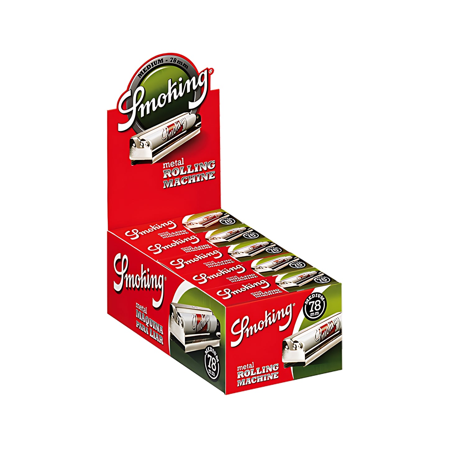 MACCHINETTA SMOKING METALLO 78 mm MEDIUM