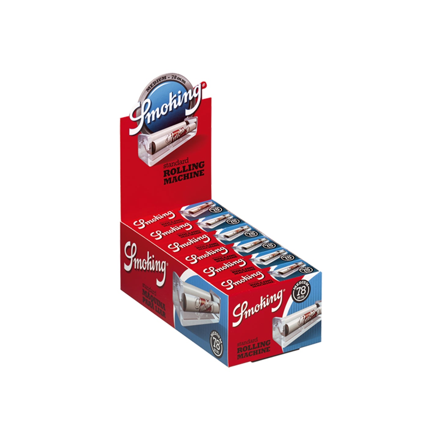 MACCHINETTA SMOKING PLASTICA 78 mm MEDIUM