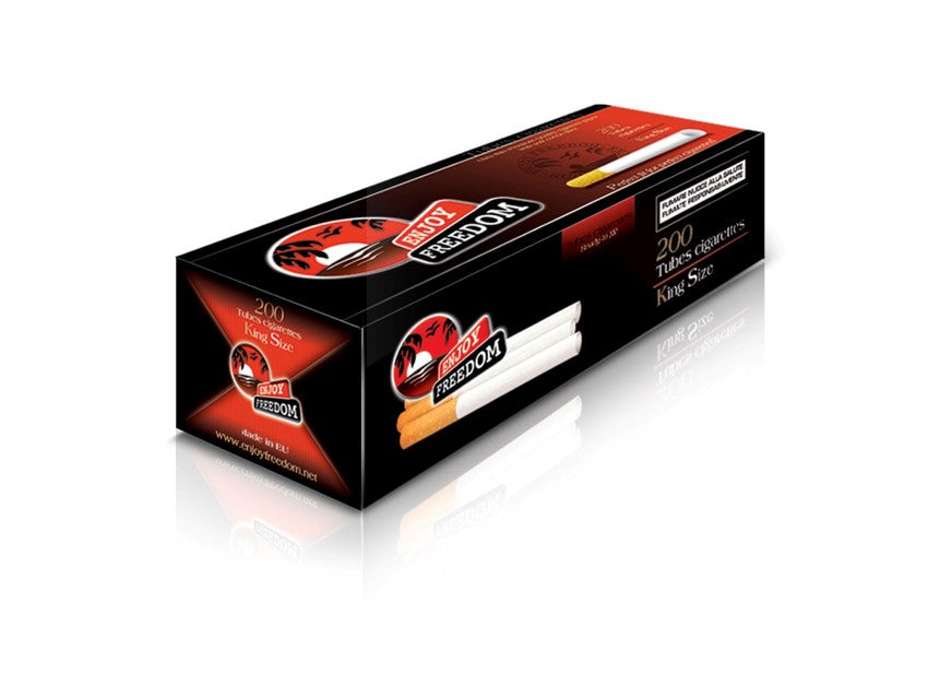 PROV-B00794013
TUBETTI ENJOY PER SIGARETTE KING SIZE da 200  (6 box da 200 tubetti)