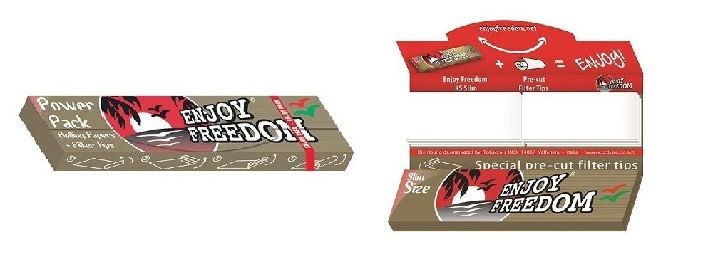 PROV-D00928003
CARTINE ENJOY ORO KS SLIM + FILTRI (32 libretti x 64 fogli)