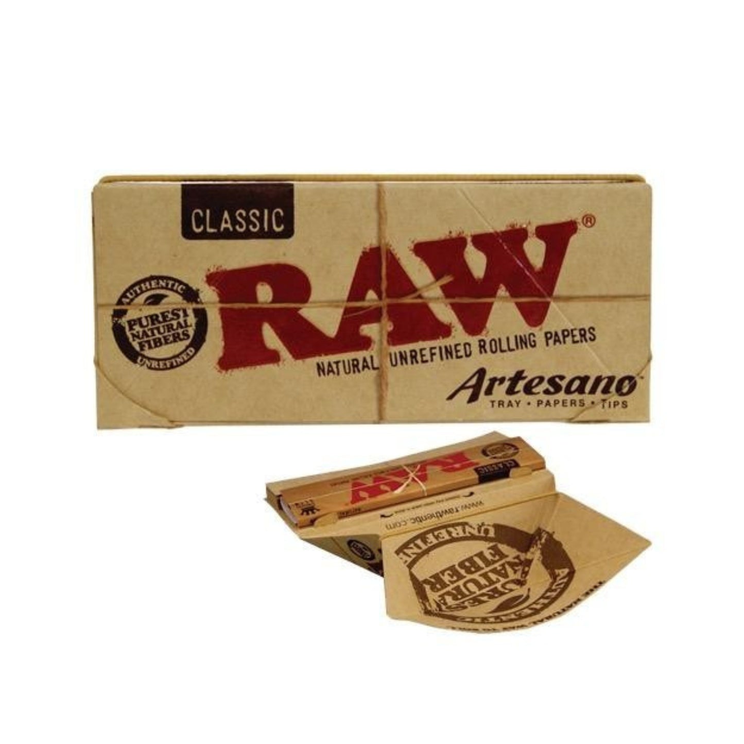 PROV-A02277238 CARTINE RAW ARTESANO MAGNETIC KING SIZE SLIM + TIPS (15 libretti x 64 fogli)