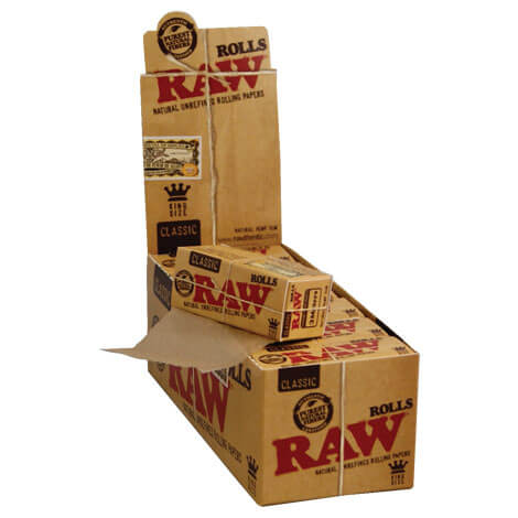 PROV-A03888016 CARTINE RAW ROLLS (12 libretti x 1 foglio 3mt)
